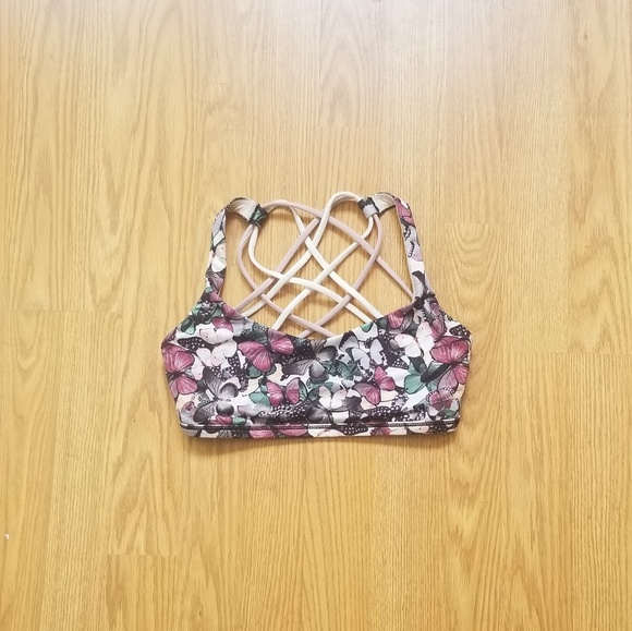 lululemon athletica Other - Lululemon Free to be Wild Butterfly bra